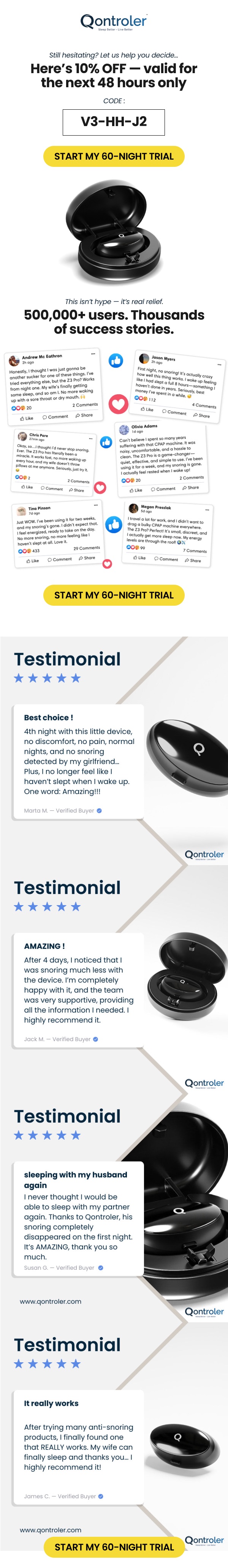 Email Qontroler trust